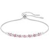 SWAROVSKI BRACCIALETTO MATRIX, TAGLIO ROUND, PLACCATO RODIO ROSA