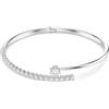 SWAROVSKI BRACCIALE RIGIDO MATRIX, TAGLIO ROUND PLACCATO RODIO, M
