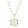 SWAROVSKI PENDENTE MAGIC, FIOCCO DI NEVE, TAGLIO MISTO PLACCATO COLOR ORO