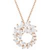 SWAROVSKI PENDENTE MESMERA, TAGLIO MARQUISE PLACCATO ORO ROSA
