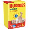 KIMBERLY CLARK ITALIA Pannolini 3 4-9kg Huggies Unistar 18 Pezzi