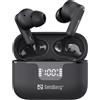 Sandberg 126-52 cuffia e auricolare true wireless stereo (tws) in-ear musica/giornaliera bluetooth nero