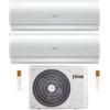 Ferroli Giada M Dual Split 9+9 con U.E. 2CP001QF-21-3 R32 Inverter Wi-Fi Classe A++