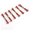 Tbest tiranti regolabili, Set di 6 per auto radiocomandate, modellini RC, accessori 47 mm regolabili, for appassionati hobby RC, progetti fai da te e collezionisti