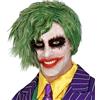 W WIDMANN MILANO Party Fashion - 01989 Parrucca Horror Clown in scatola Joker Festa a tema Halloween, multicolore, Taglia unica