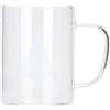 Cyrank Tazza da caffè trasparente da 350 ml Tazze da tè in vetro Tazza trasparente Set da tè in vetro Tazza di vetro con manico per tè Cappuccino Latte Latte Bevande calde(#1)