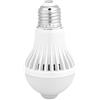 Shanrya Bicaquu LED Lampadina Sensore di movimento della luce E27 Rilevazione intelligente PIR a infrarossi(5W)