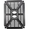 YobiLife Piastra di supporto per friggitrice ad aria in acciaio inox per modelli a doppio cestello, con rivestimento non rivestito e lavabile in lavastoviglie (2 pezzi)