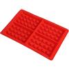 Fdit Stampo Per Waffle In Silicone, Stampo Per Teglia Quadrata Confezione Da 2 Pezzi Resistente Al Calore -40°C +230°C Lavabile In Lavastoviglie Per Domestica E Pastelleria