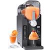INITIO Slush Machine 2L Slushie Machine per la casa per Slushi, Frappé, Milkshake & Margarita, senza ghiaccio necessario, display LED, autopulente, nero, AD03, 6 programmi + 1 confezione