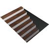 Rimmean 1 Tappeto Golden Abyss Staircase Illusion, Pietra Color Oro, Design Antiscivolo, Facile Da Pulire, Soggiorno, Camera Letto, Cucina(4,30x50cm)