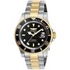 Invicta Pro Diver - Orologio da uomo in acciaio inossidabile con movimento al quarzo - 40 mm, Bicolore / Nero