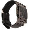 Wakects Fantastico Orologio Binario, Design a Forma di Granchio, Display LED, Cinturino in Silicone, per Uomini e Donne, Elegante Orologio Digitale,