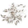 Generic XYWHPGV 50Pcs F5 5x13mm Indicatore luminoso a lampadina al neon a rossa brillante(21ef8 22f17 7d38e 9168e 231ee 062db