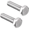 Generic XYWHPGV Bullone a testa esagonale sinistro M8 M8-1,25 x 40 mm UNC A2-70 (304) Bulloni a vite maschio esagonale con filettatura inversa in acciaio inossidabile 2 pezzi(78281 b33f5 d578c 59969 0fcdc a76