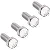 Generic XYWHPGV Bullone a testa esagonale sinistro M6 M6-1 x 16 mm UNC A2-70 (304) Bulloni a vite maschio esagonale con filettatura inversa in acciaio inossidabile 4 pezzi(f8d41 e31cd 274b1 6c91f 94849 18110