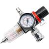 LiebeWH Regolatore del Filtro della Pressione Dell'aria Compressa Separatore della Trappola Dell'olio Dell'acqua Filtro della Pressione del Compressore D'aria con Manometro