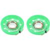 Generic XYWHPGV 0.25W 16 Ohm mini altoparlante magnetico fai da te altoparlante 20mm forma rotonda verde 2 pezzi(ec5c3 ad185 4a5eb 017a9 cee6c 1d6e5