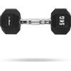 GymBeam Manubrio Esagonale White 5 kg