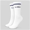 GymBeam Calze Crew White S