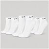 GymBeam Calze Quarter 3Pack White XL