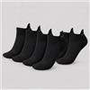 GymBeam Calze alla Caviglia 3Pack Black L