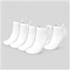 GymBeam Calze alla Caviglia 3Pack White M