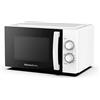 MELCHIONI FAMILY MICROONDE MELCHIONI FAMILY CRUNCHY, capacità 23 l, potenza microonde max 1280 W, Funzione grill, Potenza grill 1000 9 livelli di potenza, Bianco / Metallo