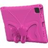 Vroomoto Custodia Protettiva Antiurto con Maniglia Girevole per Pro 13 Air 13 24-25 (Rosa Rossa)