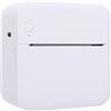 Walmeck Stampante Termica Portatile Senza Inchiostro Wireless 200 DPI Stampa in Bianco per Viaggi di Studio e Lavoro All'aperto