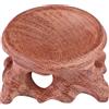Fdit Supporto a Sfera in Legno, Supporto per Globo sferico in Stile retrò e nostalgico, per Molti Articoli Rotondi per la casa della Camera da Letto per la Cura delle Uova fragili