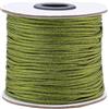 PH PandaHall 45.7m Cordino in Nylon Verde Oliva 2mm Cordoncino per Gioielli Artigianali per Collane di Perline Bracciali Nodi Cinesi Macramè Creazione di Gioielli Artigianali