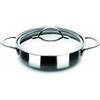 IBILI, Casseruola con coperchio Noah, 32 cm, acciaio inox 18/10, adatta all'induzione.