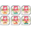 Feringa Classic Meat Menù Vaschetta 24 x 100 g - Mix 2: Coniglio, Agnello, Pollame, Vitello, Anatra, Pollo