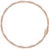 Breil, Collezione Magnetica System, Girocollo Medium Sun, Collana da Donna in Acciaio IP Rose Lucido, Sfere Diamantate e Lucide, Pratica Chiusura con Magnete, Taglia Unica, Gioielli Donna e Ragazza
