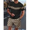 🌴 Completo Uomo Estivo 3D T-Shirt + Shorts Leggero Traspirante Casual