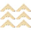 TIDTALEO Protezione Angoli Libro in Ferro Stile Vintage Oro per Album e Notebook, 20 Pezzi Resistenti e Creativi per Lavori di Scrapbooking Artigianali