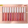flintronic 10 PCS Rossetto Liquido, Rossetto Matte, Colore Intenso, Matte a Lunga Durata Lip Colour, No Transfer, Consistenza Crema