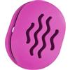 TIKIUKI Porta spugna per trucco, organizer da viaggio per spugne, in silicone infrangibile, traspirante, adatto per lavoro o viaggi (viola)