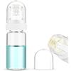 ALIIP Microneedling Viso, Microneedling Set con 64 Pin Lunghezza 0.5mm, Bottiglia Applicatrice di Siero Riutilizzabile per Cura della Pelle & Stimolazione della Crescita di Capelli Barba