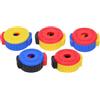 LiebeWH 5Pcs Drum Dado a Sgancio Rapido Set di Batteria in Plastica Tappo a Sgancio Rapido Installazione del Piatto Supporto per Rimozione Tappo a Vite Fibbia di Fissaggio