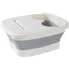 ycezw Vasca da bagno a immersione dei piedi - Bagno di immersione profonda rilassante Pedicure Spa Bucket | Vasca da massaggio ergonomica con fondo ergonomico pieghevole, Bacino per la cura della