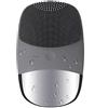 HUE DECORATION Hue, spazzola per la pulizia del viso, 3 in 1, in silicone, 5 modalità di pulizia del viso, IPX7, impermeabile, per la pulizia e l'esfoliazione (grigio)