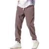Generico Pantaloni Velluto Uomo - Kirakuco Pantaloni Giapponesi Uomo Larghi Invernali con Tasca Bodybuilding A Coste Eleganti con Coulisse Jogging Streetwear Baggy Elastica Pantalonis