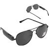 Wakects Occhiali Intelligente Senza Fili 5.0 Bluetooth, Chiamate, Musica, Cuffie Esterne, Occhiali Da Sole