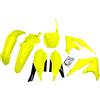 Ufo Yamaha Yzf 250/450 2019-2023 Yakit321-dflu Protezioni Forcella & Plastikbausatz Gelb Gelb Taglia Unica