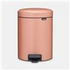 Brabantia Cestino a pedale Brabantia NewIcon da 5 l, rame caldo