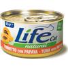 Life Cat Natural Tonnetto Con Papaya 85g