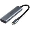 Lindy - Hub USB 3.2 Gen 2 Tipo C a 4 porte