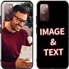 Naispanda Cover per Telefono Personalizzata per Samsung Galaxy S20 FE Cover per Telefono Morbida in TPU Personalizzata con Foto Testo Personalizza Nome Custodie Protettive Antiurto Personalizzabili